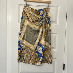 Zaful Bandana wrap skirt
